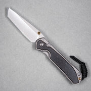 Drop Date (08/12): Chris Reeve Large Sebenza 31 - Tanto Magnacut & Glass Blasted Titanium w/ Bog Oak Inlay - URBAN EDC®