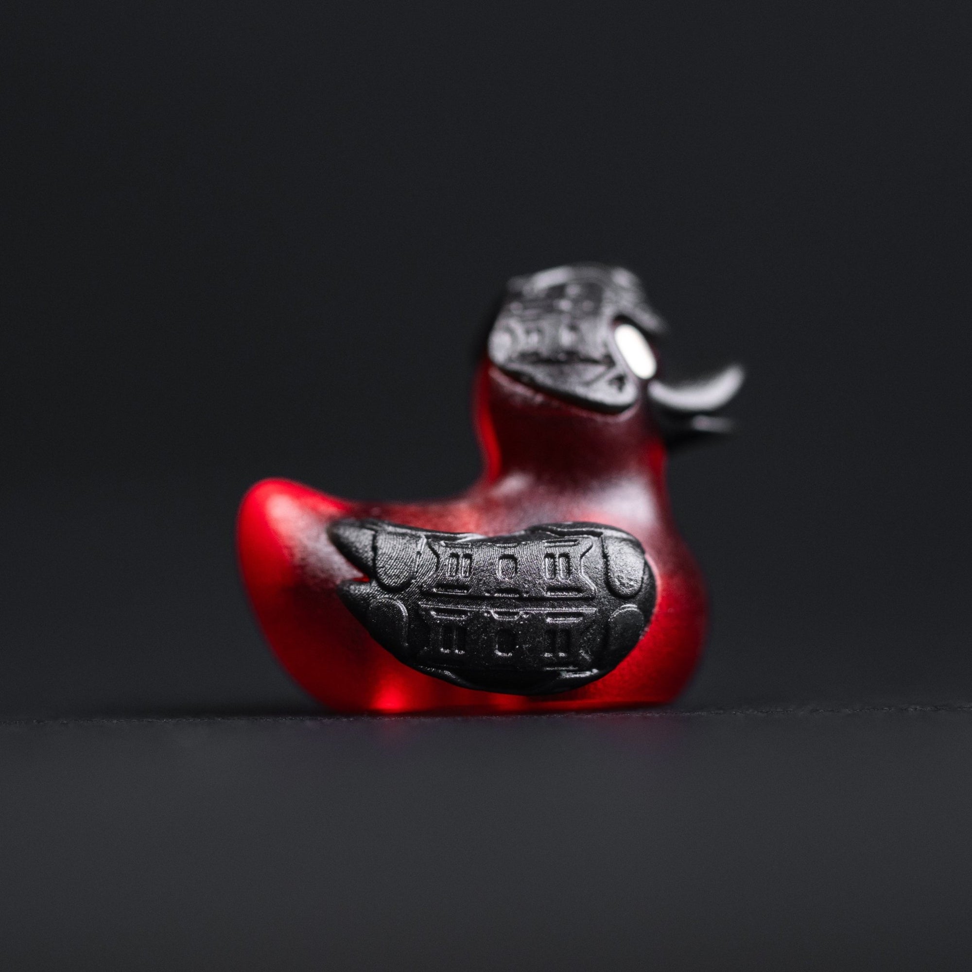 Drop Date (08/12): Lucky Duck Lanyard Bead - Electronic Lava (Grid Edition) - URBAN EDC®