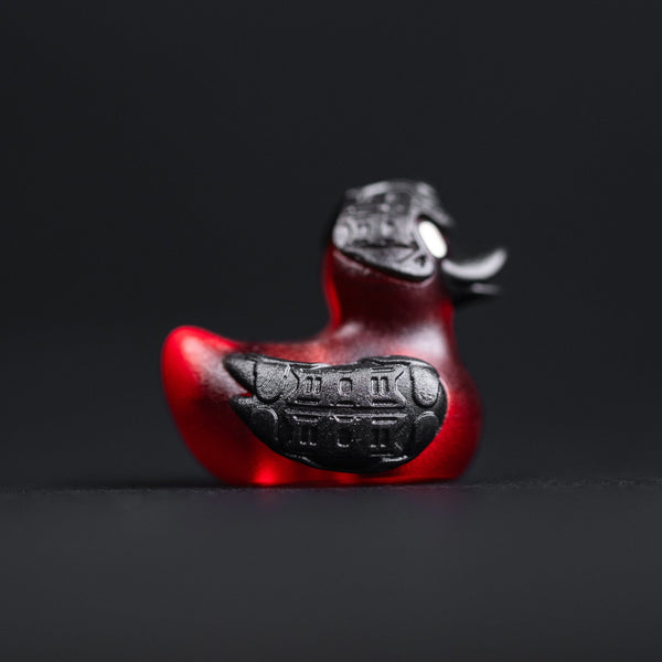 Drop Date (08/12): Lucky Duck Lanyard Bead - Electronic Lava (Grid Edition) - URBAN EDC®