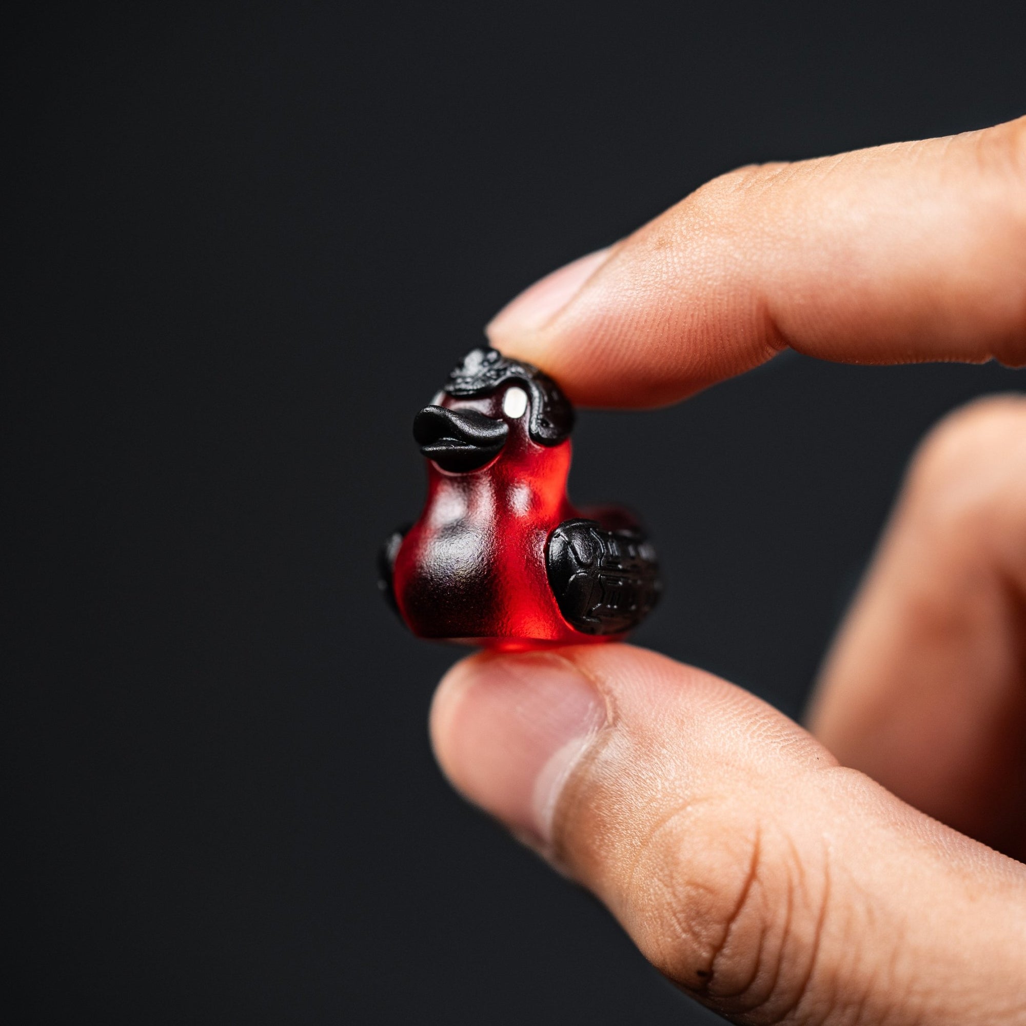 Drop Date (08/12): Lucky Duck Lanyard Bead - Electronic Lava (Grid Edition) - URBAN EDC®