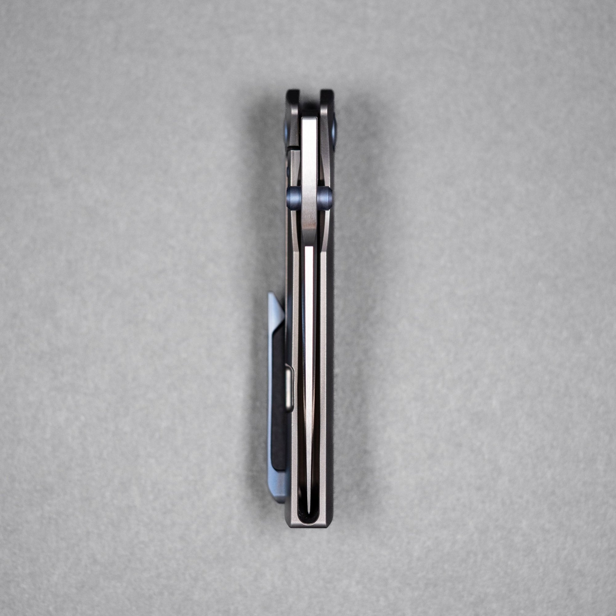 Drop Date (08/12): URBAN Isurus - Satin Vanax & Bead Blast Ti w/ Blurple Ti Hardware - URBAN EDC®