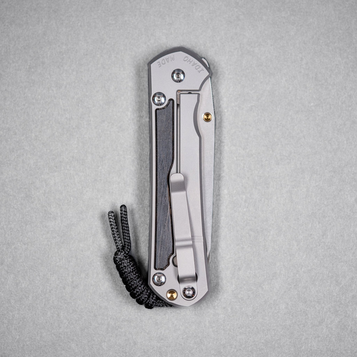 Drop Date (09/02): Chris Reeve Large Sebenza 31 - Insingo Magnacut & Glass Blasted Titanium w/ Bog Oak Inlay - URBAN EDC®