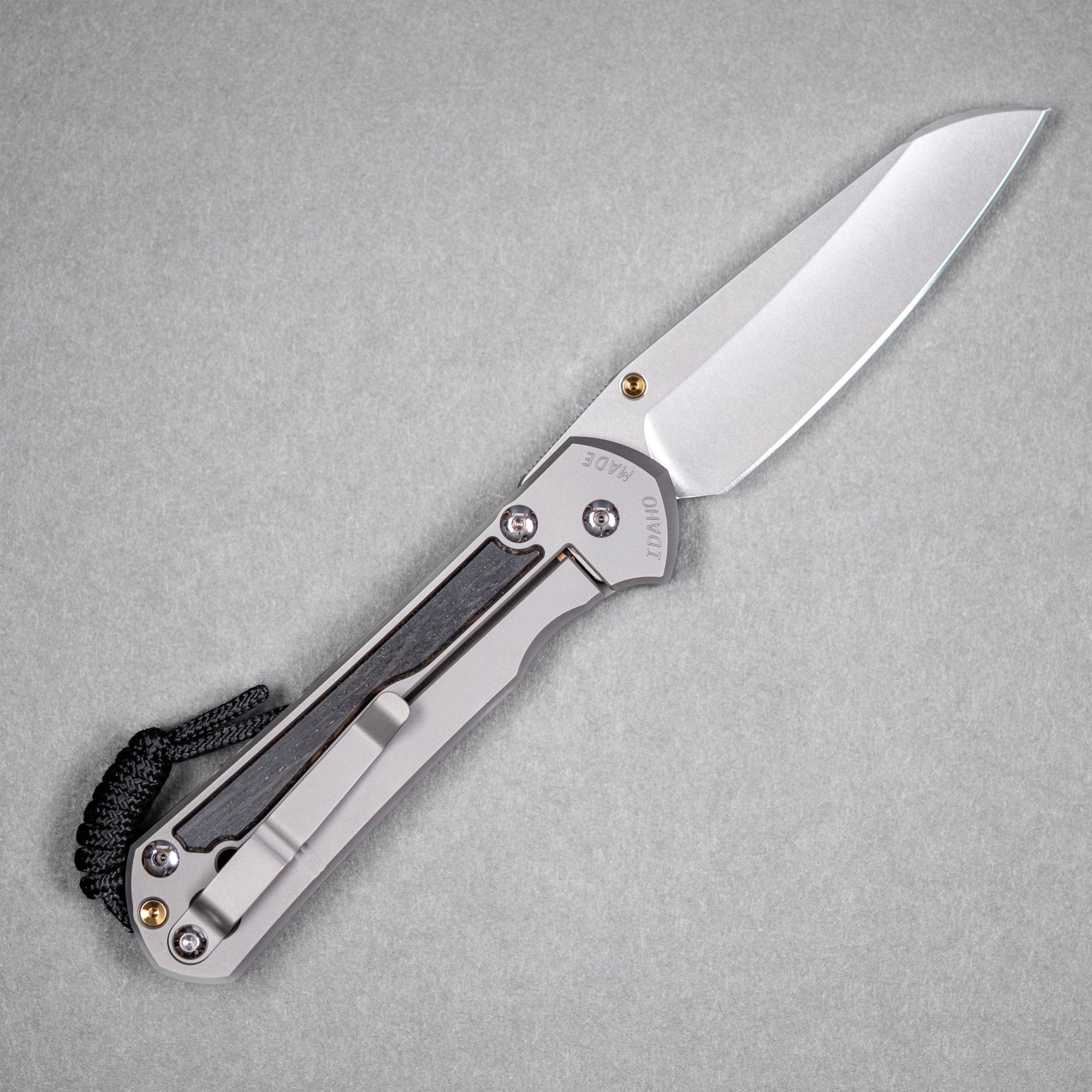 Drop Date (09/02): Chris Reeve Large Sebenza 31 - Insingo Magnacut & Glass Blasted Titanium w/ Bog Oak Inlay - URBAN EDC®