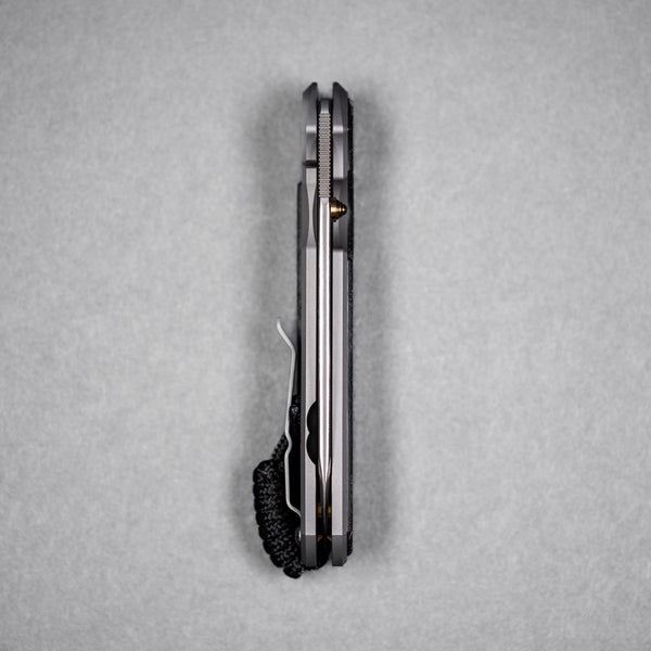 Drop Date (09/02): Chris Reeve Large Sebenza 31 - Insingo Magnacut & Glass Blasted Titanium w/ Bog Oak Inlay - URBAN EDC®