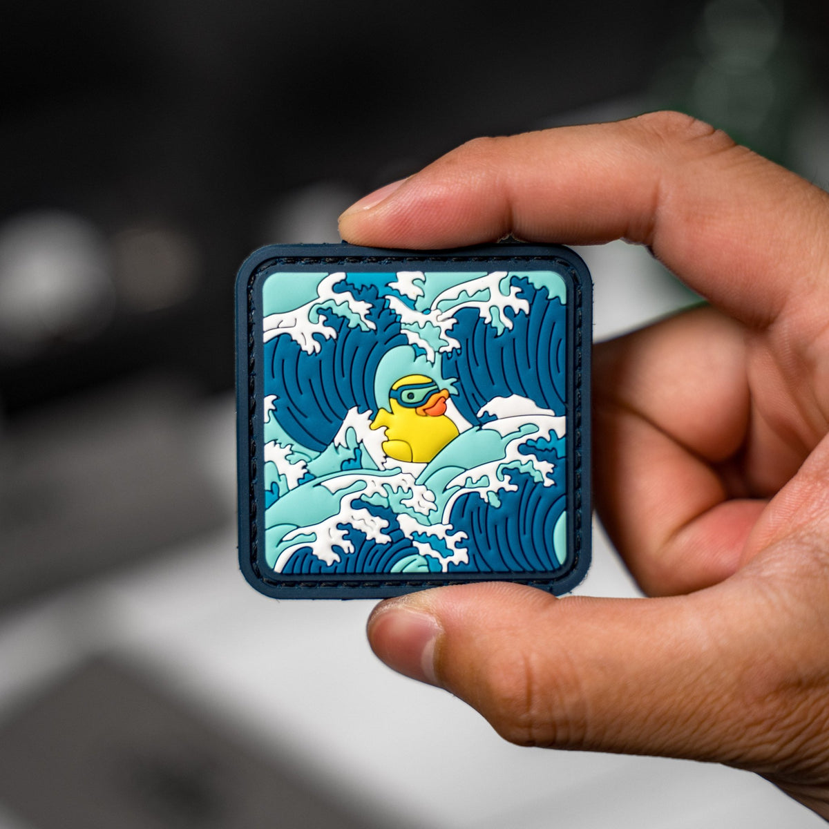 Drop Date (09/02): Lucky Duck Seigaiha Morale Patch - 2x2 - URBAN EDC®