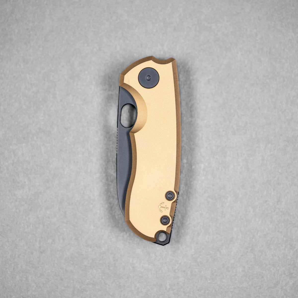 Drop Date (09/02): URBAN Jib - Blackwashed Vanax & Bead Blasted Brass Linerlock - URBAN EDC®