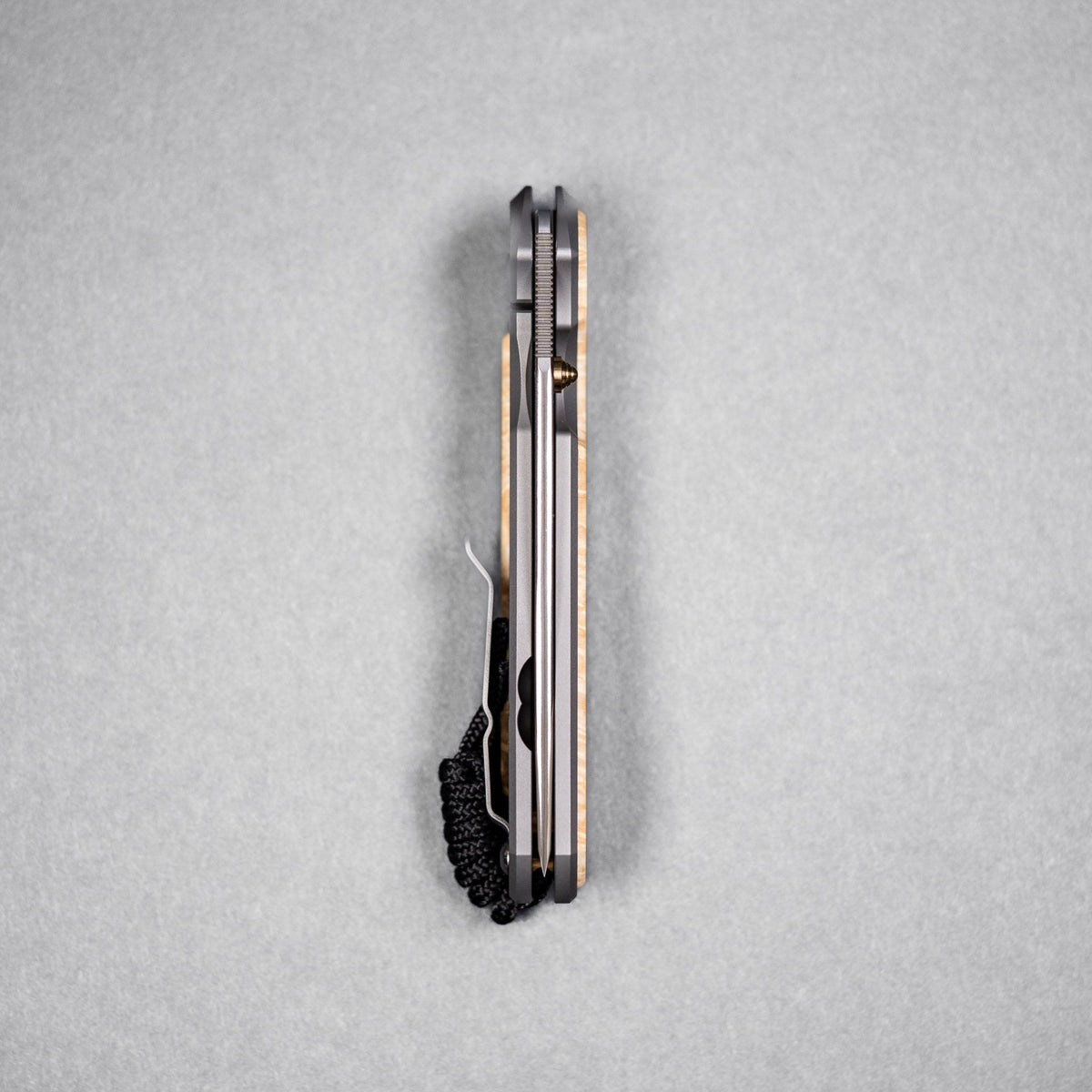 Drop Date (09/09): Chris Reeve Large Sebenza 31 - Tanto Magnacut & Glass Blasted Titanium w/ Box Elder Inlay - URBAN EDC®