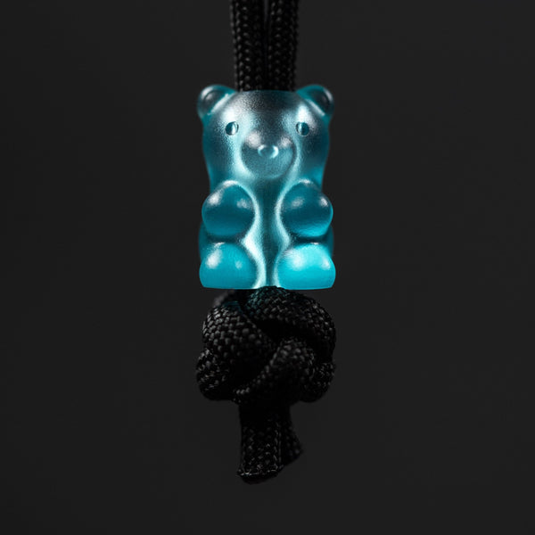 Drop Date (09/23): Gummy Bear Lanyard Bead - Blue Raspberry - URBAN EDC®
