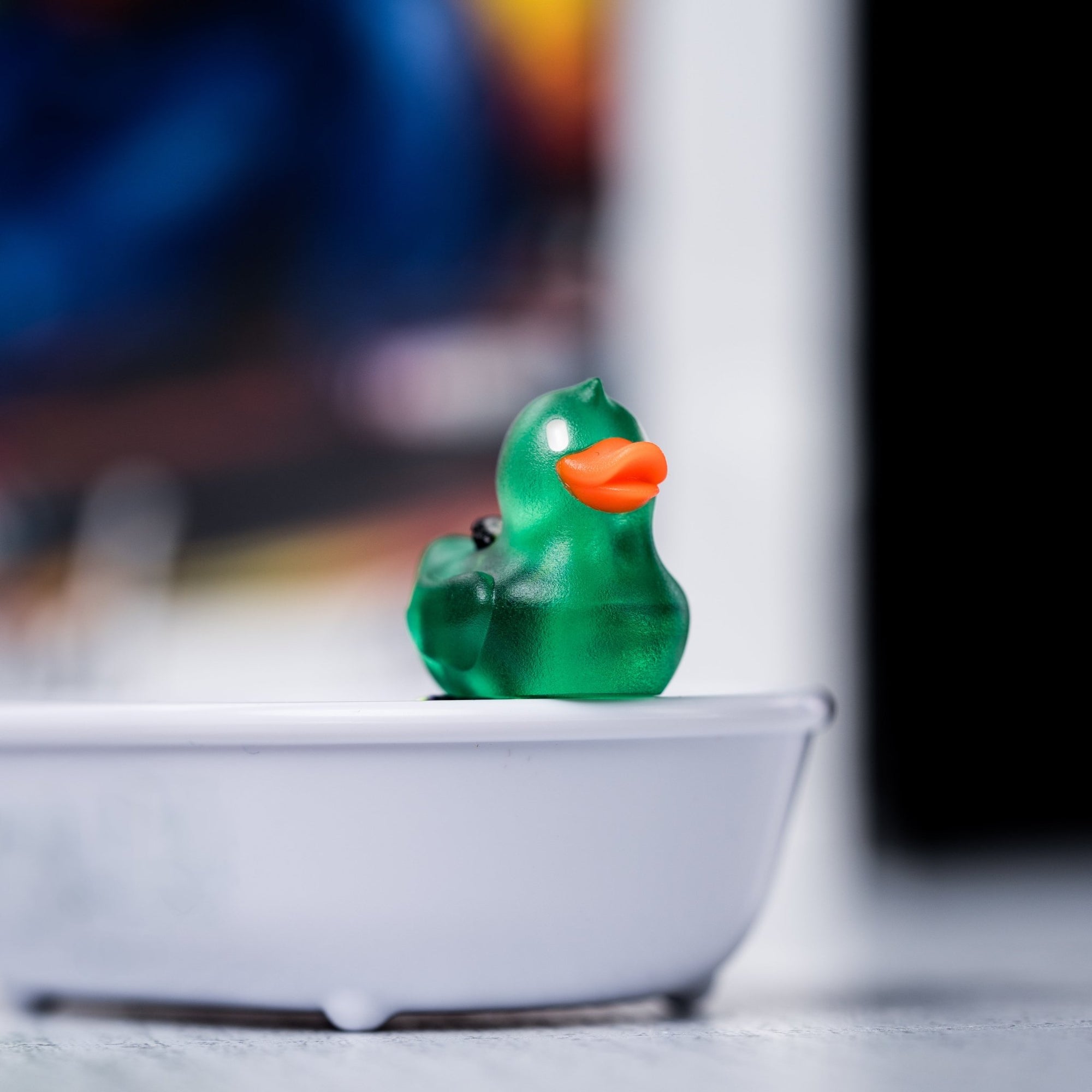 Drop Date (09/24): Lucky Duck Lanyard Bead - Emerald Green - URBAN EDC®