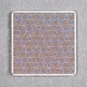 Drop Date (09/30): Limitless x URBAN Chaos Seigaiha™ Black & Gold Titanium Square Patch - 2x2 - URBAN EDC®