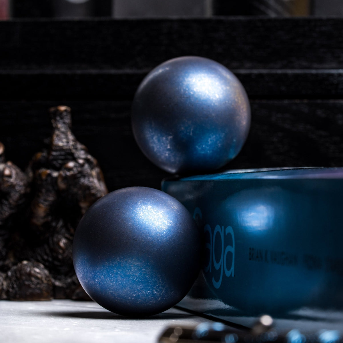 Drop Date (09/30): URBAN Orbyx Spheres - Blurple Stonewashed Titanium - URBAN EDC®