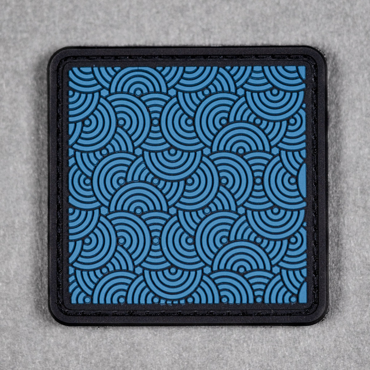 Drop Date (10/07): Chaos Seigaiha™ Stormy Blue RE Patch - 2x2 - URBAN EDC®