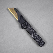 Drop Date (10/07): Exceed Designs x URBAN TiRant Ultra & Black Ti Chaos Seigaiha™ w/ Skiff Bearings - URBAN EDC®