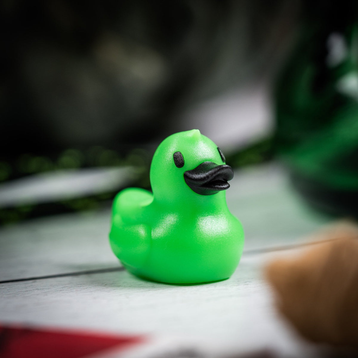 Drop Date (10/07): Lucky Duck Lanyard Bead - Slime Green - URBAN EDC®