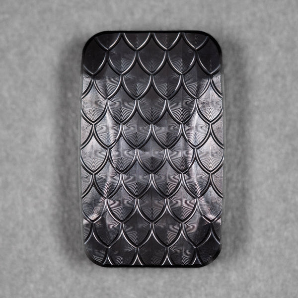 Drop Date (10/07): Magnus x URBAN Toad 'Super Dragon' Fidget Slider - Blackout Zirconium & Zirc Plates w/ Chaos Seigaiha™ - URBAN EDC®