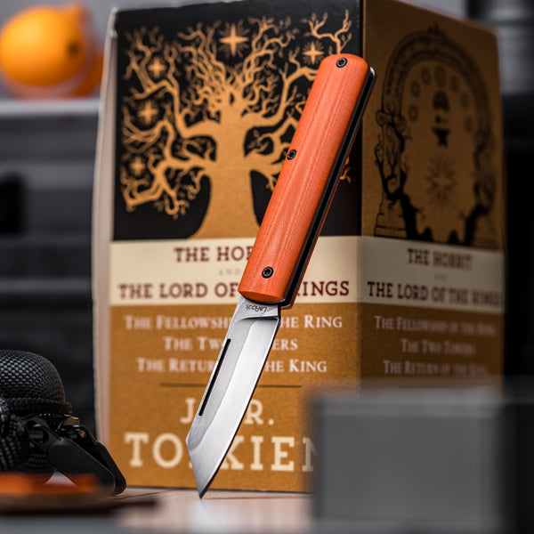 Drop Date (10/08): Tracy LaRock Higo - Jack - Orange G10 (Custom) - URBAN EDC®
