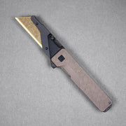 Drop Date (10/21): Exceed Designs x URBAN TiRant Ultra & Bronze Ti Chaos Seigaiha™ w/ Skiff Bearings - URBAN EDC®