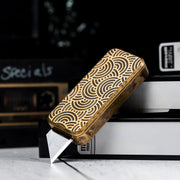 Drop Date (10/28): Rivery x URBAN Zero V2 - Antiqued Brass w/ Chaos Seigaiha™ - URBAN EDC®