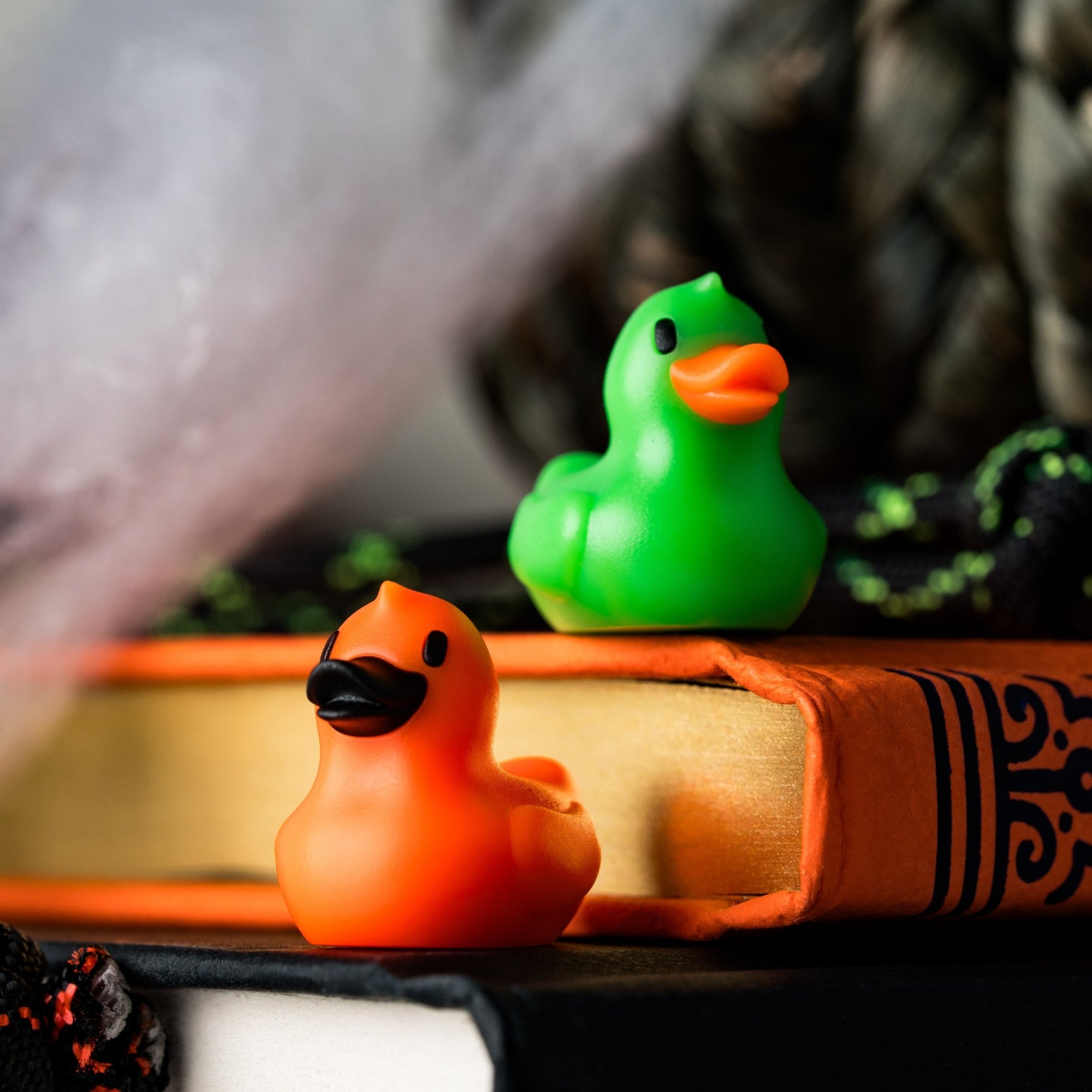 Drop Date (10/29): Lucky Duck Lanyard Bead - Pumpkin Orange - URBAN EDC®