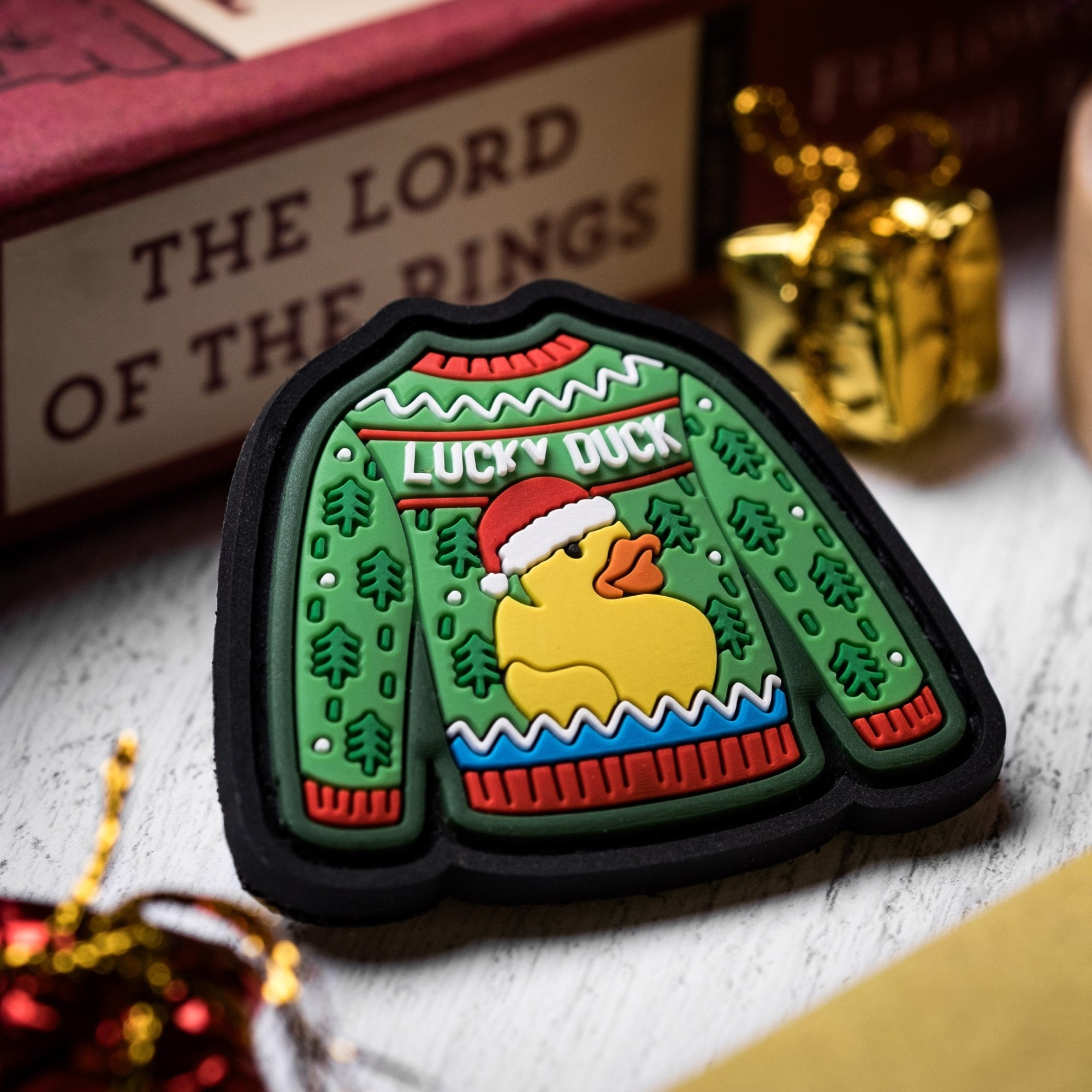 Drop Date (12/03): Lucky Duck Ugly Holiday Sweater RE Patch - URBAN EDC®