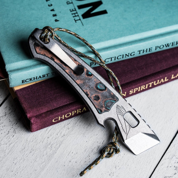 Drop Date (12/10): LynchNW x URBAN Best Case Scenario v2 Prybar - Shipwreck Camo Carbon - URBAN EDC®