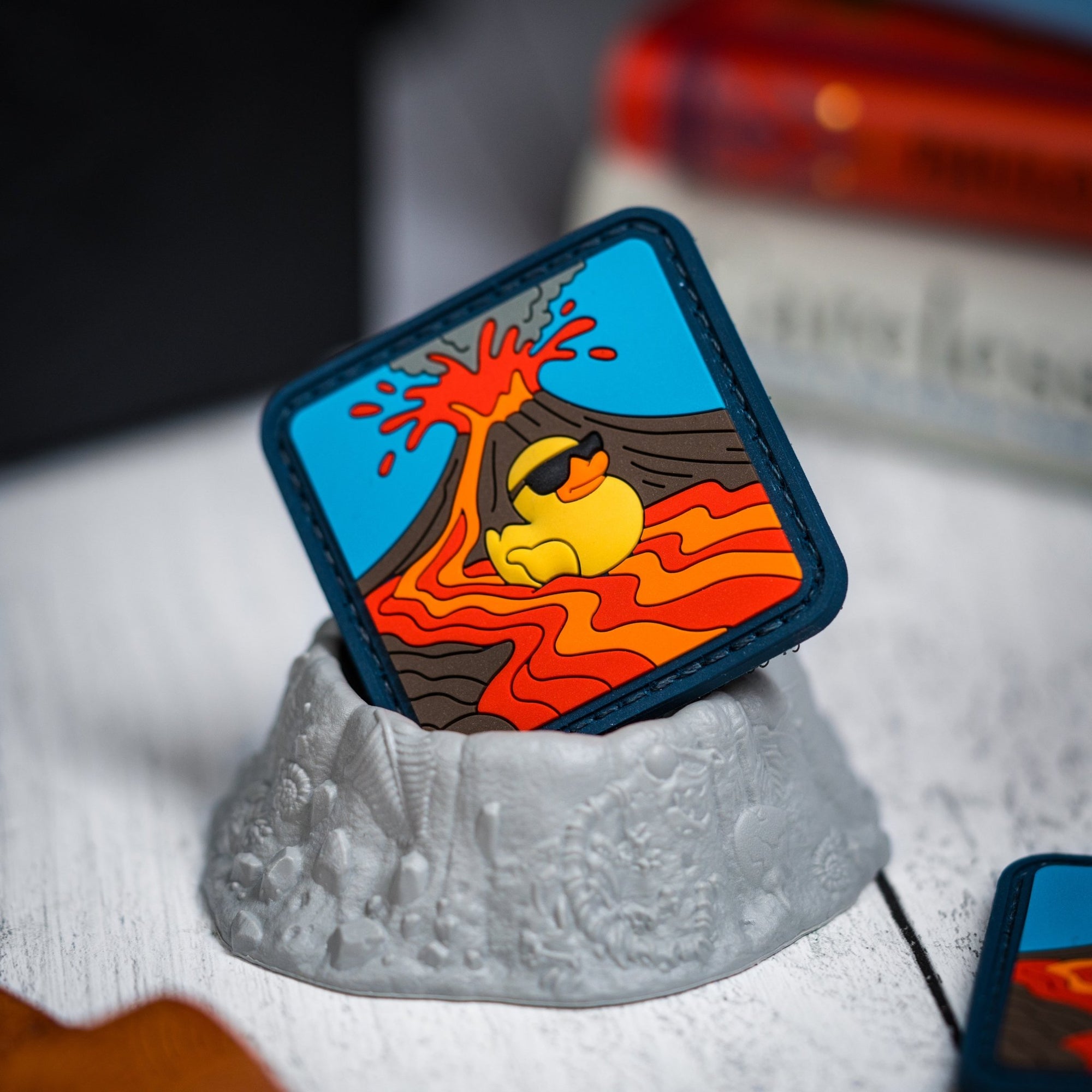 Drop Date (2026/01/07): Lucky Duck Lava Volcano RE Patch - 2x2 - URBAN EDC®