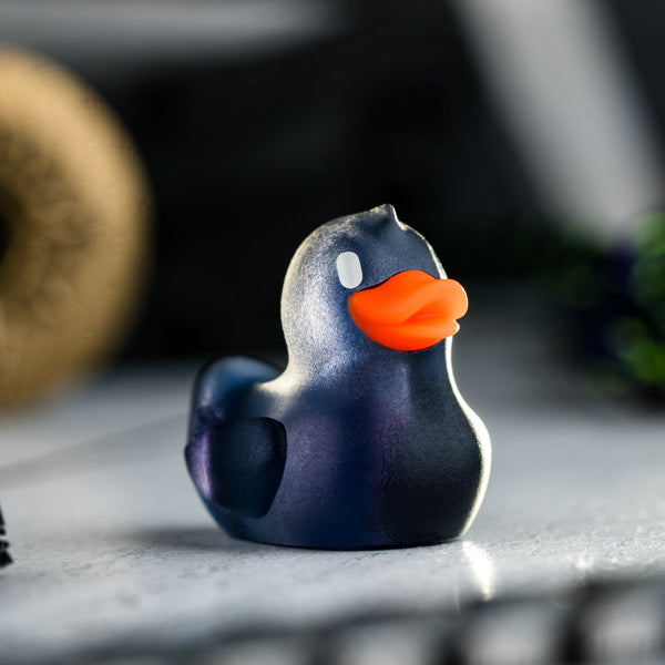 DROPPING FRI 12PM PT: Lucky Duck Lanyard Bead - Obsidian (Yamato Exclusive) - URBAN EDC®