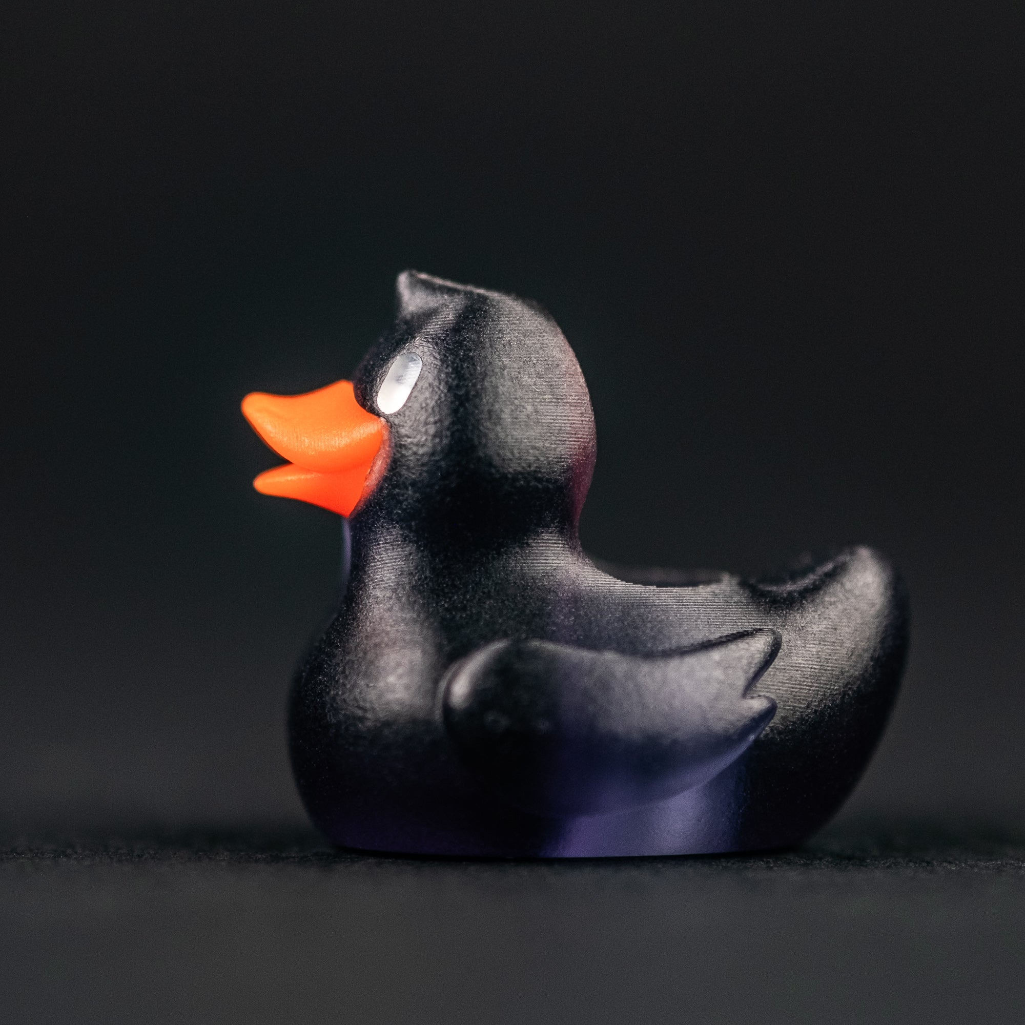 DROPPING FRI 12PM PT: Lucky Duck Lanyard Bead - Obsidian (Yamato Exclusive) - URBAN EDC®