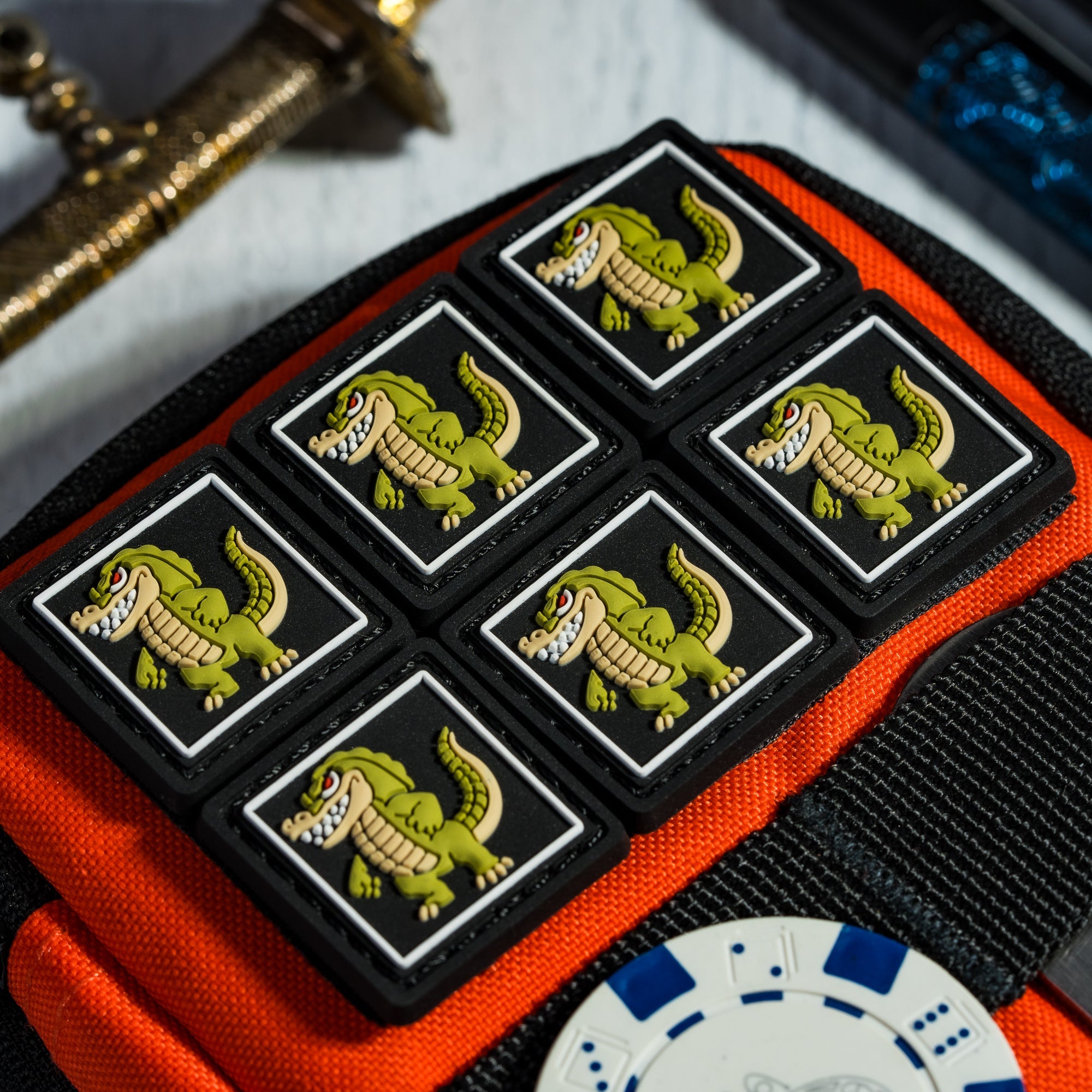 DROPPING FRI 12PM PT: Mischievous Wani RE Patch (Yamato Exclusive) - URBAN EDC®