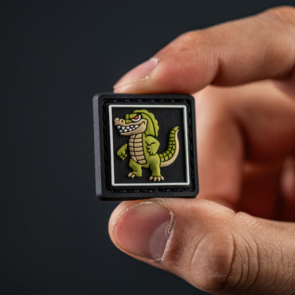 DROPPING FRI 12PM PT: Mischievous Wani RE Patch (Yamato Exclusive) - URBAN EDC®