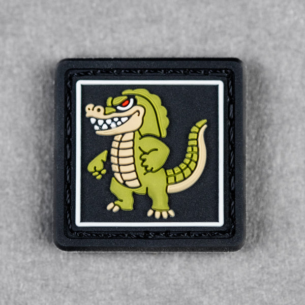 DROPPING FRI 12PM PT: Mischievous Wani RE Patch (Yamato Exclusive) - URBAN EDC®