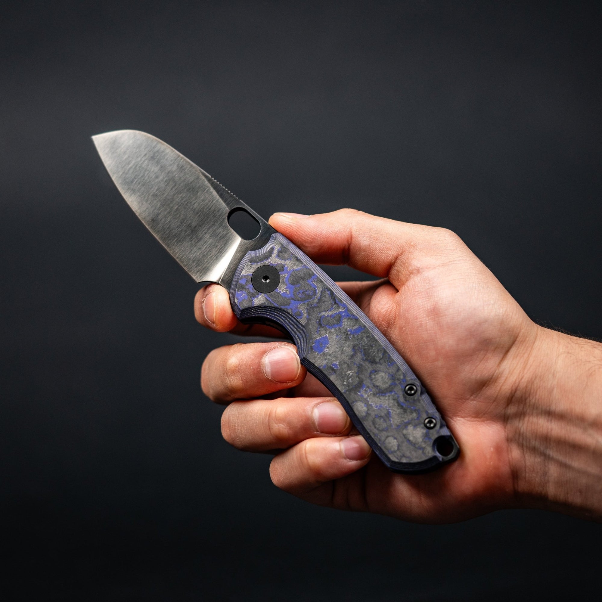 DROPPING FRIDAY 12PM: URBAN F5.5 - Polished DLC Magnacut & Purple Flow Camo Carbon (Yamato Exclusive) - URBAN EDC®