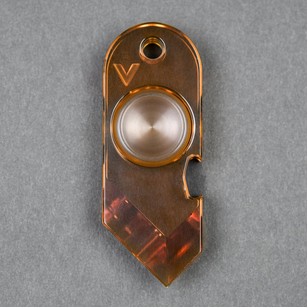 EDC-V Seax Pry - Polished Ultem w/ Machine Finish Ultem Button - URBAN EDC®