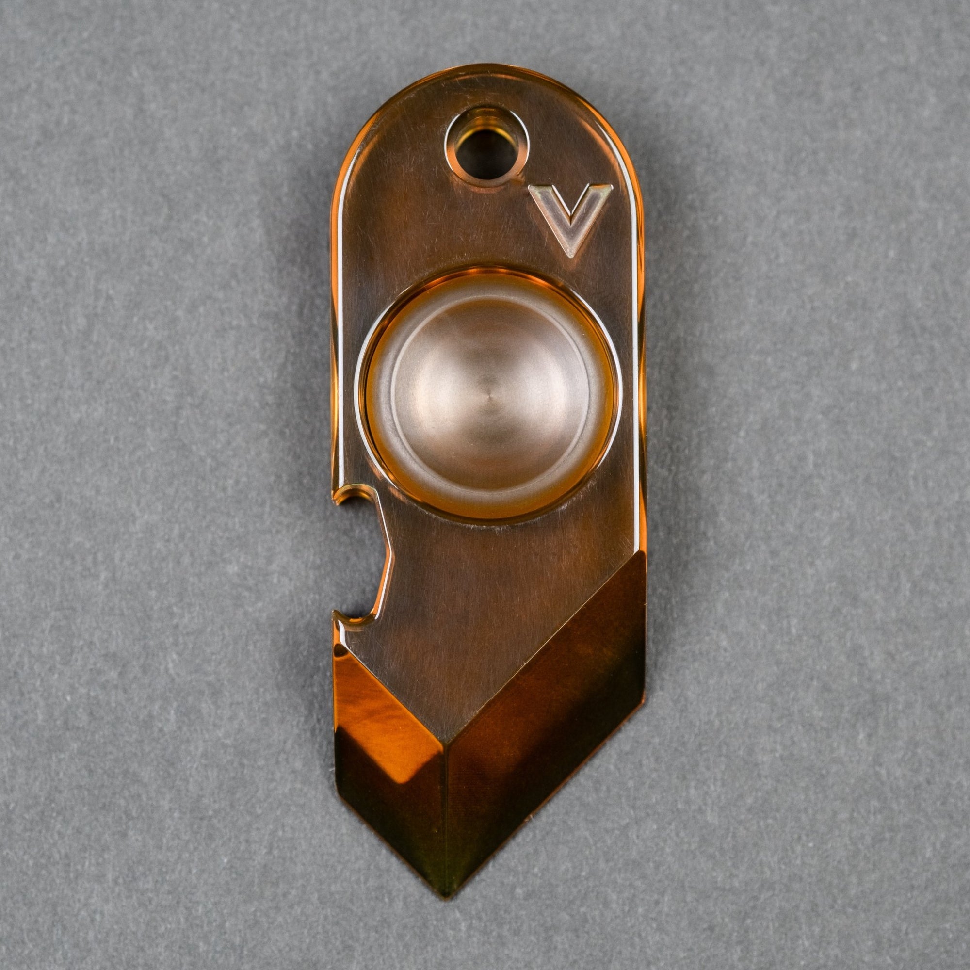 EDC-V Seax Pry - Polished Ultem w/ Machine Finish Ultem Button - URBAN EDC®