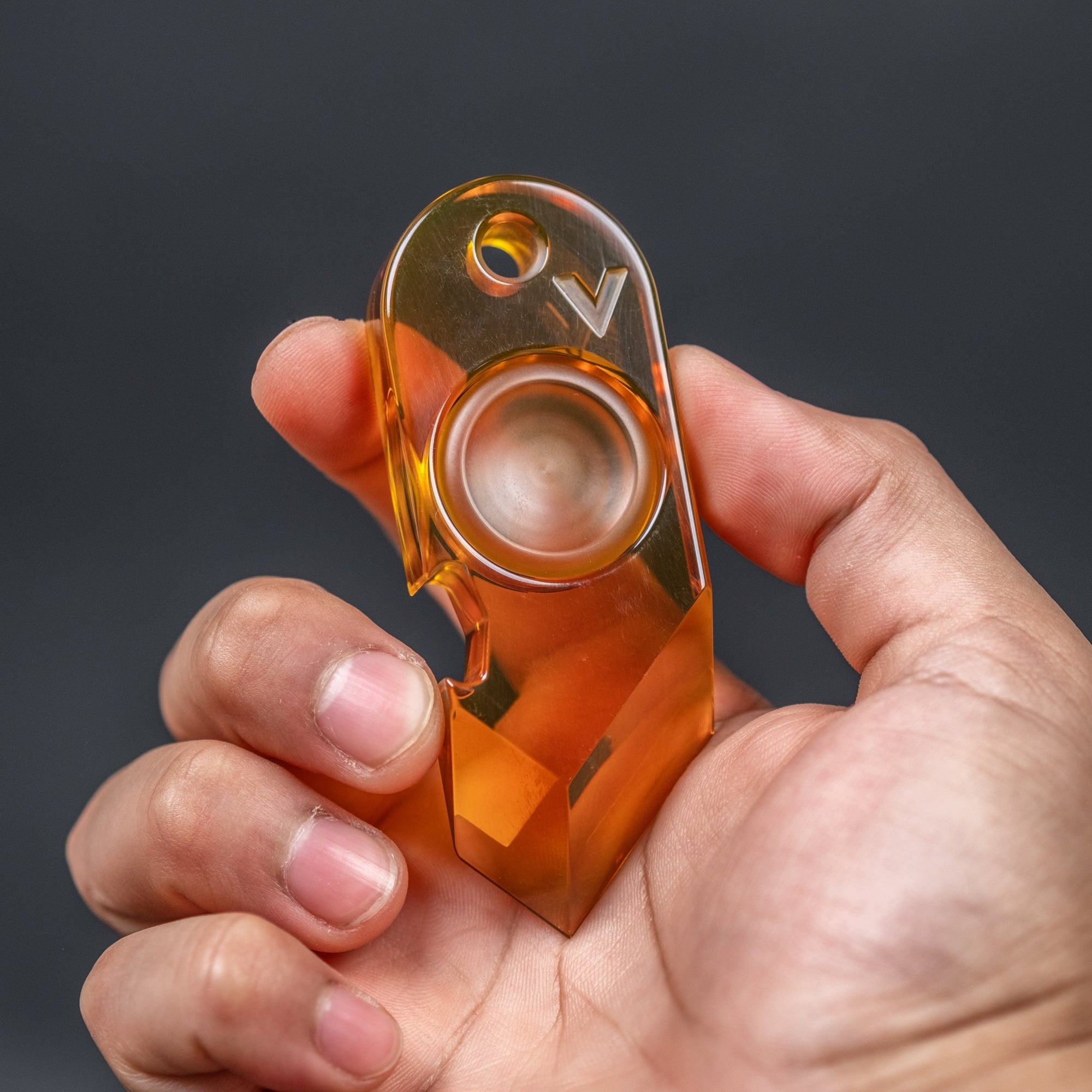 EDC-V Seax Pry - Polished Ultem w/ Machine Finish Ultem Button - URBAN EDC®