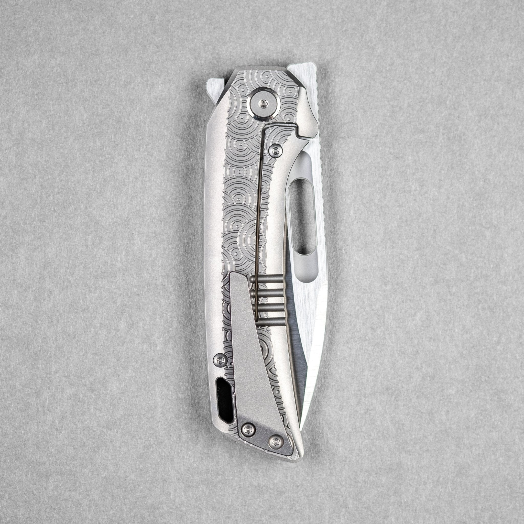 EMP EDC x URBAN Nymble X - Chaos Seigaiha™ Titanium – URBAN EDC®