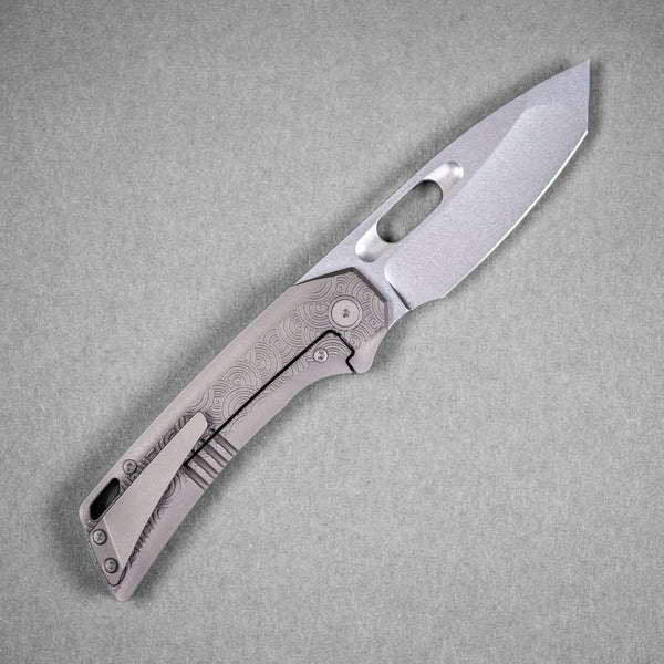 EMP EDC x URBAN Nymble XT - Stonewashed Magnacut & Darkwashed Ti w/ Chaos Seigaiha™ - URBAN EDC®