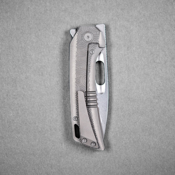 EMP EDC x URBAN Nymble XT - Stonewashed Magnacut & Darkwashed Ti w/ Chaos Seigaiha™ - URBAN EDC®