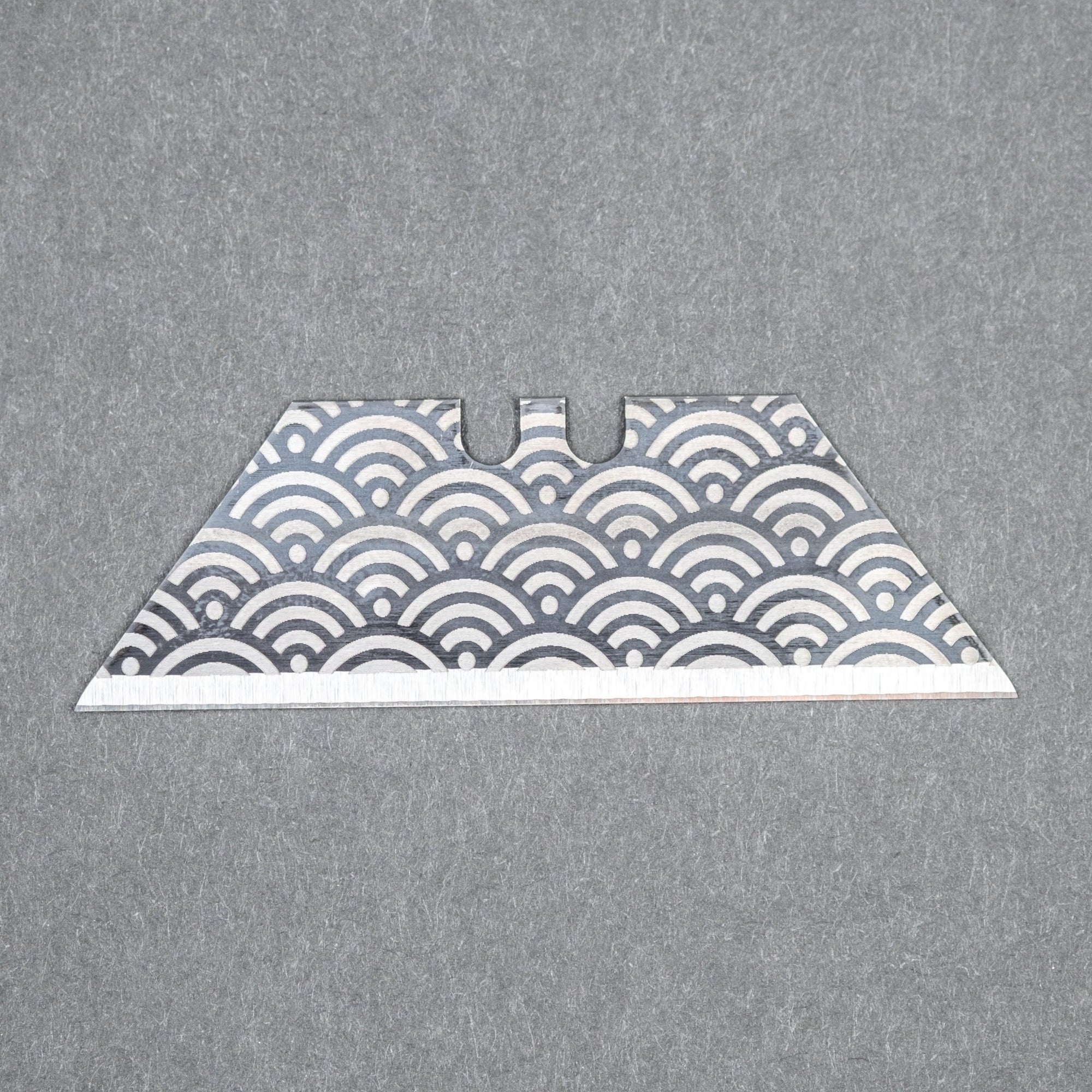 Exceed Designs Co. x Urban EDC TiRant Razor V3 - Dark Seigaiha ...