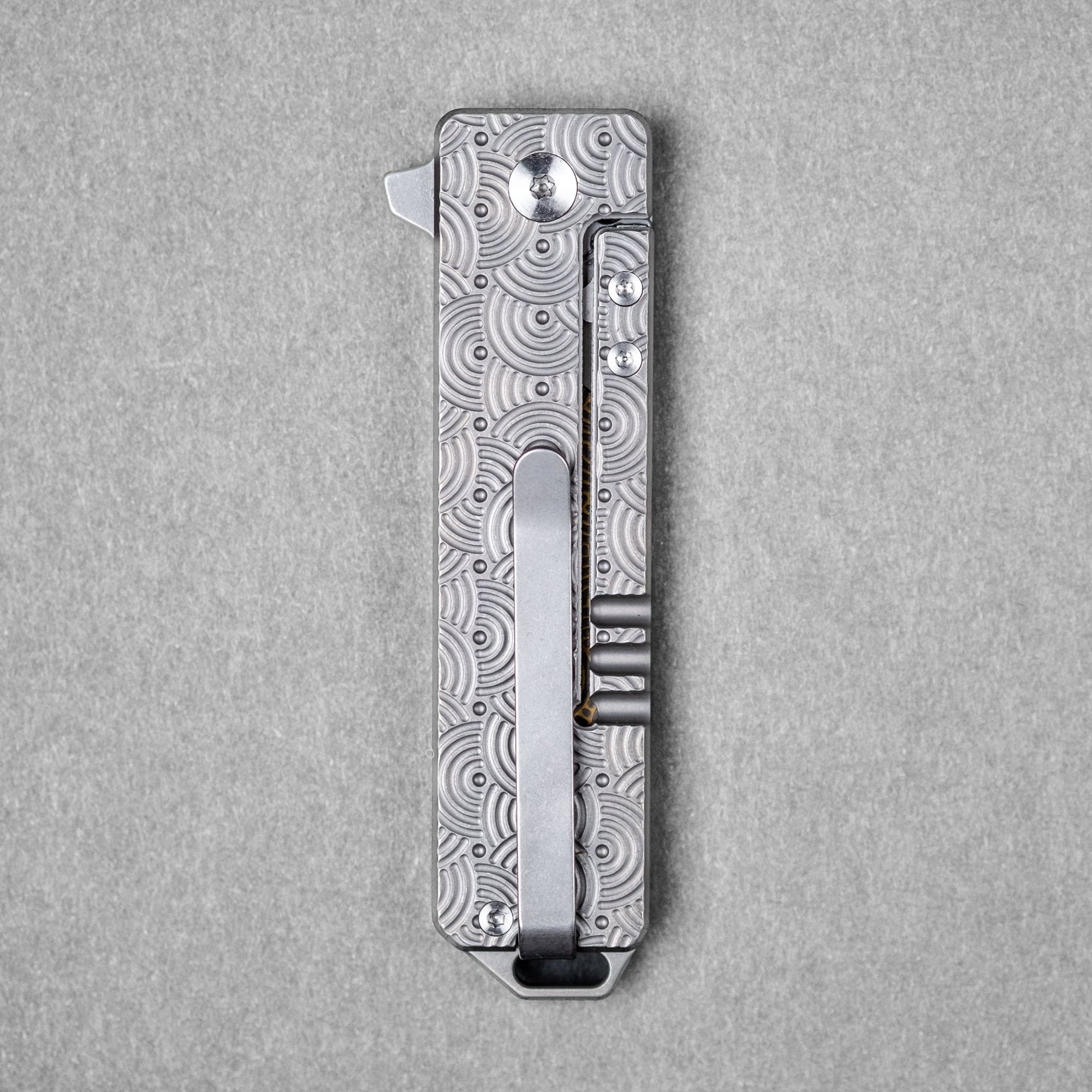 Exceed Designs x URBAN TiRant Razor V3 - Chaos Seigaiha – URBAN EDC®