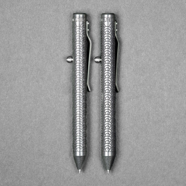 Fellhoelter TiBolt G2 - Seigaiha Titanium - URBAN EDC®