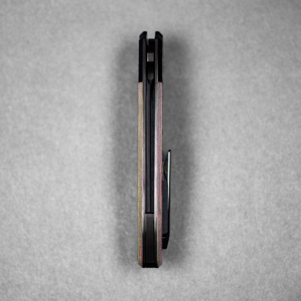 Gecko x URBAN Pictus V2 XL - Polished DLC Vanax & Polished DLC Ti Chaos Seigaiha™ w/ Watermelon Sugar Camo Carbon - URBAN EDC®