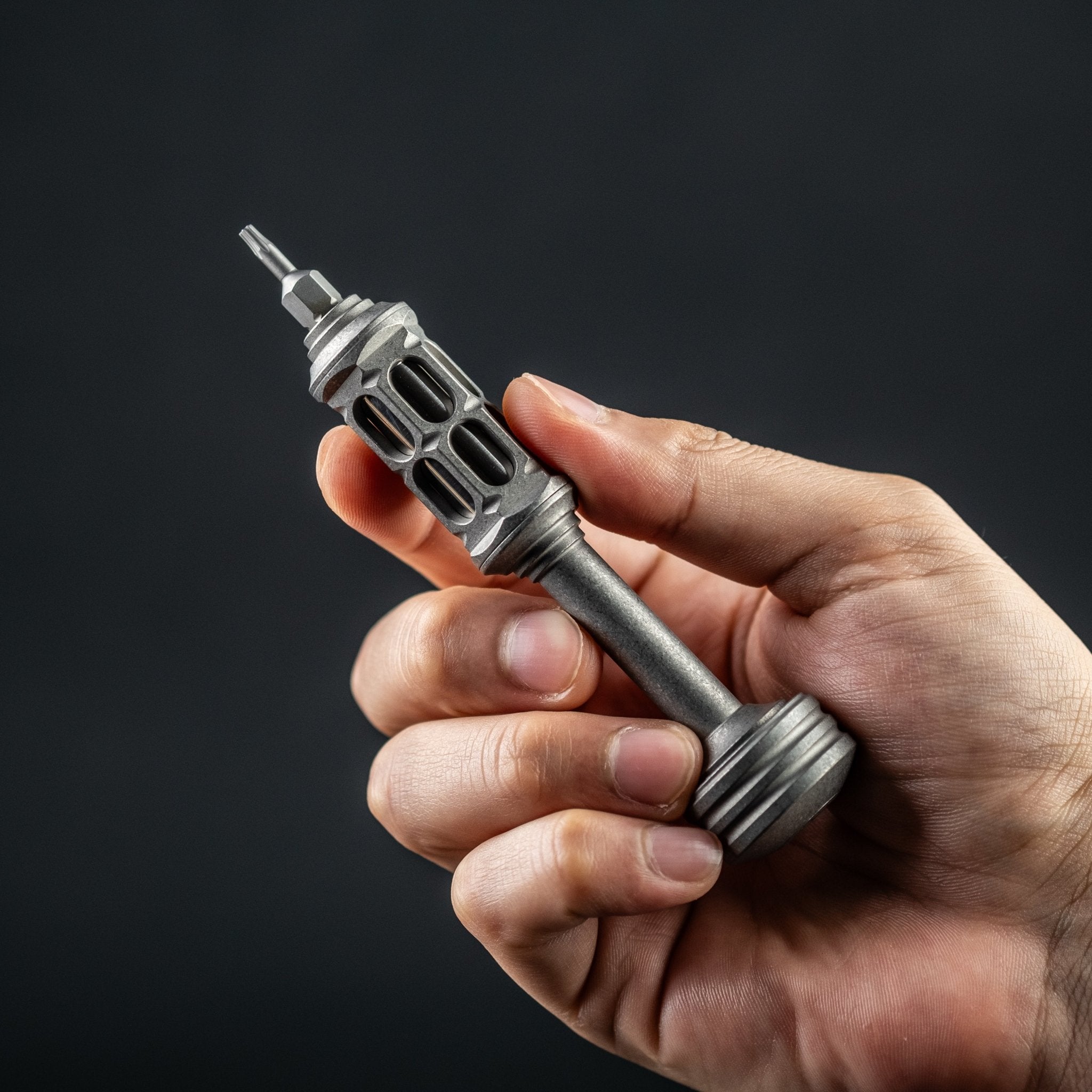 Griffin Co Phoenix Driver - Blasted & Tumbled Ti – URBAN EDC®