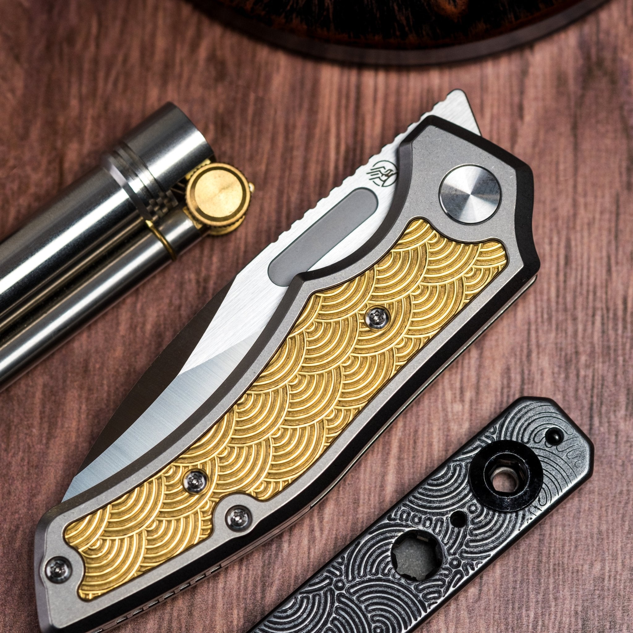 Griffin Co. x URBAN Scout F3 - Seigaiha (Exclusive) – URBAN EDC® Griffin Co. x URBAN Scout F3 - Seigaiha (Exclusive) – URBAN EDC®