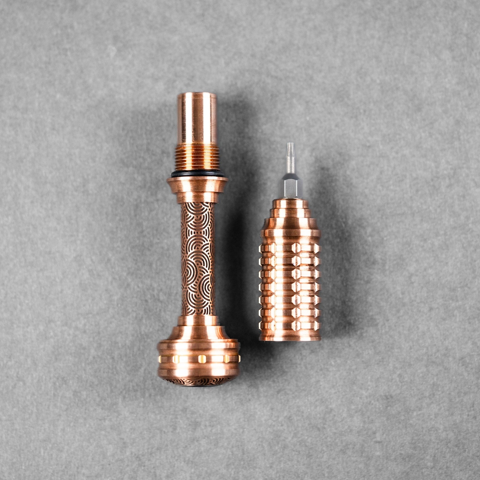 Griffin Co x URBAN MKIII Driver - Satin Copper w/ Chaos Seigaiha™ - URBAN EDC®