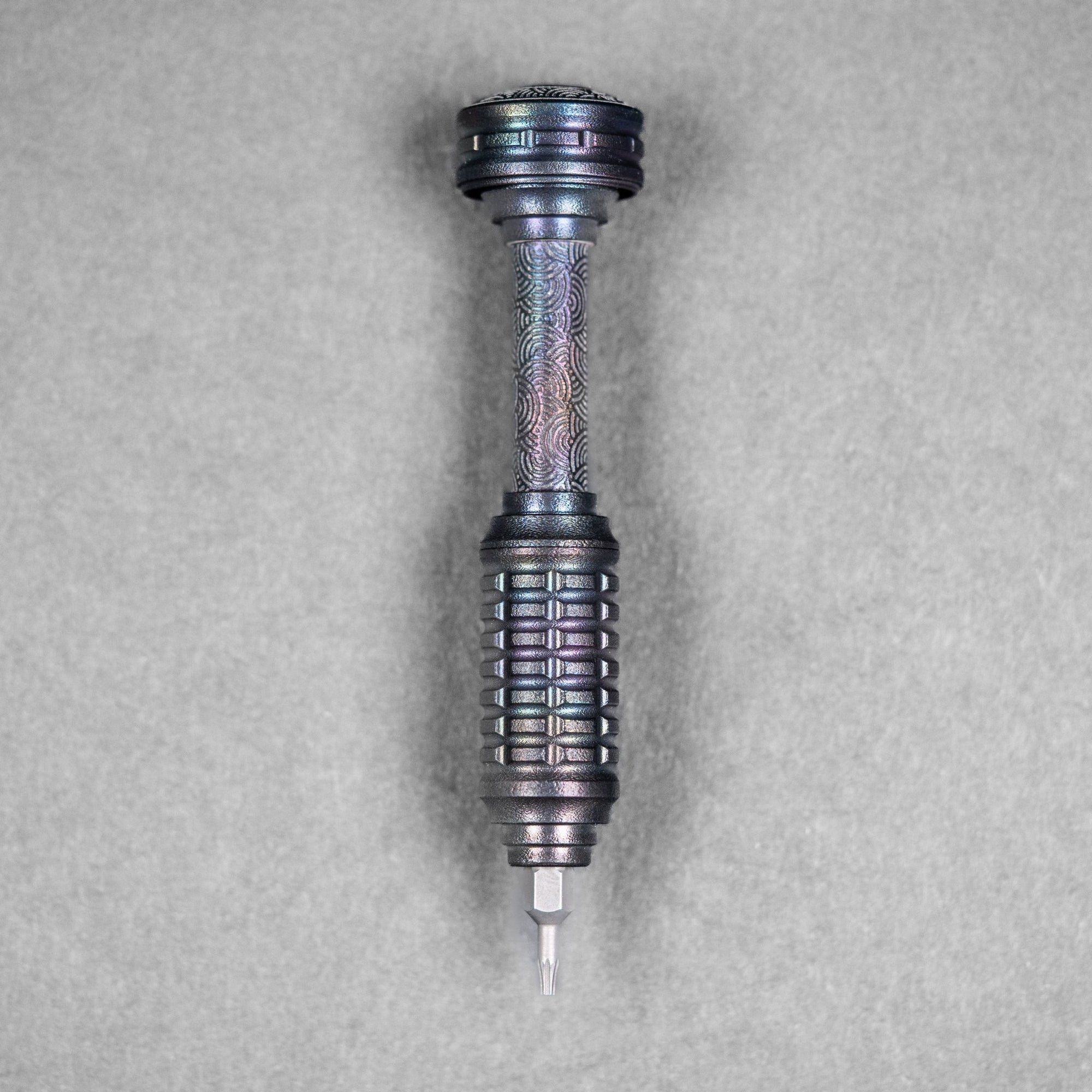 Griffin Co x URBAN MKIII Driver - Zirconium w/ Chaos Seigaiha™ - URBAN EDC®