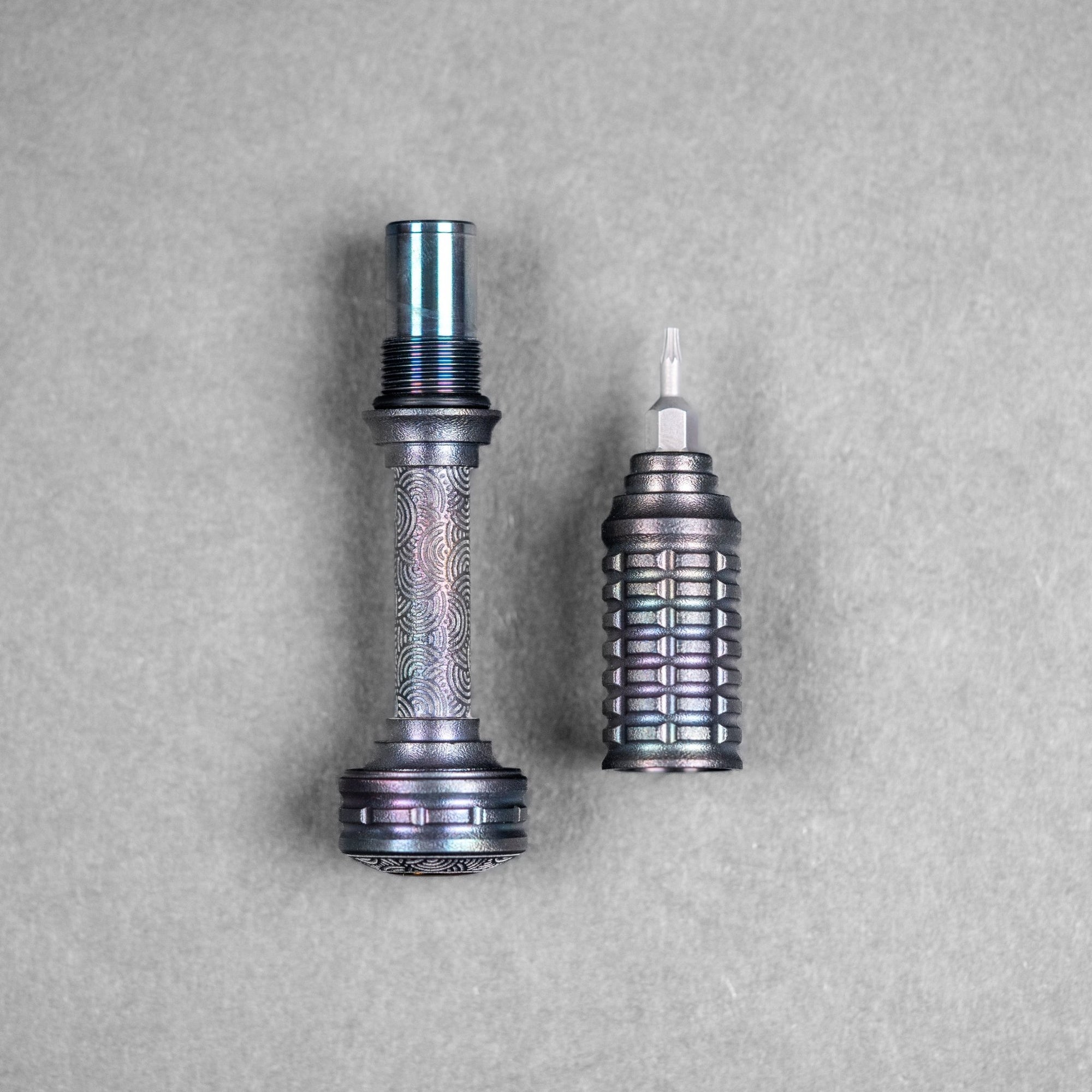 Griffin Co x URBAN MKIII Driver - Zirconium w/ Chaos Seigaiha™ - URBAN EDC®