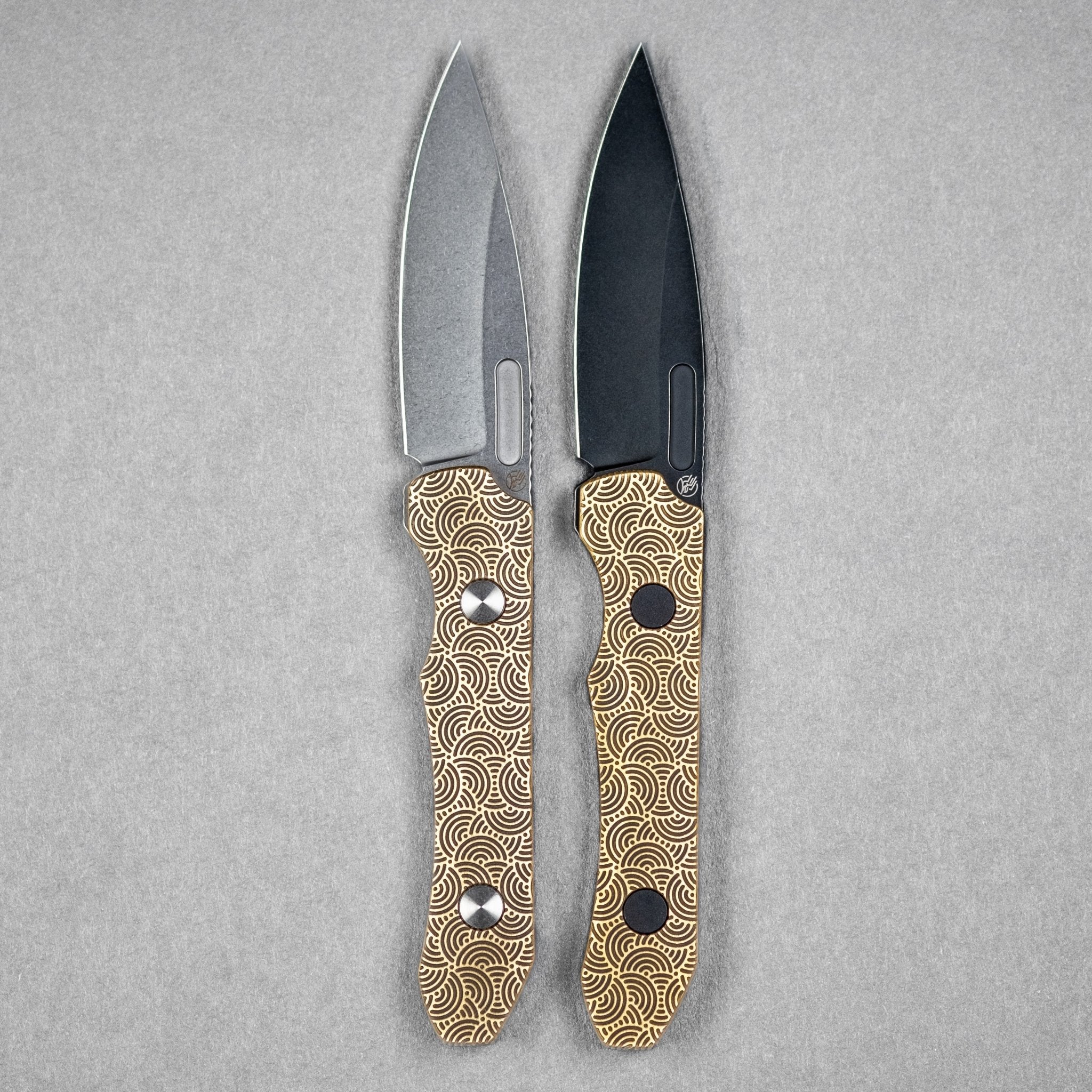 Griffin Co x URBAN X-Series EDC Fixie - Brass Chaos Seigaiha
