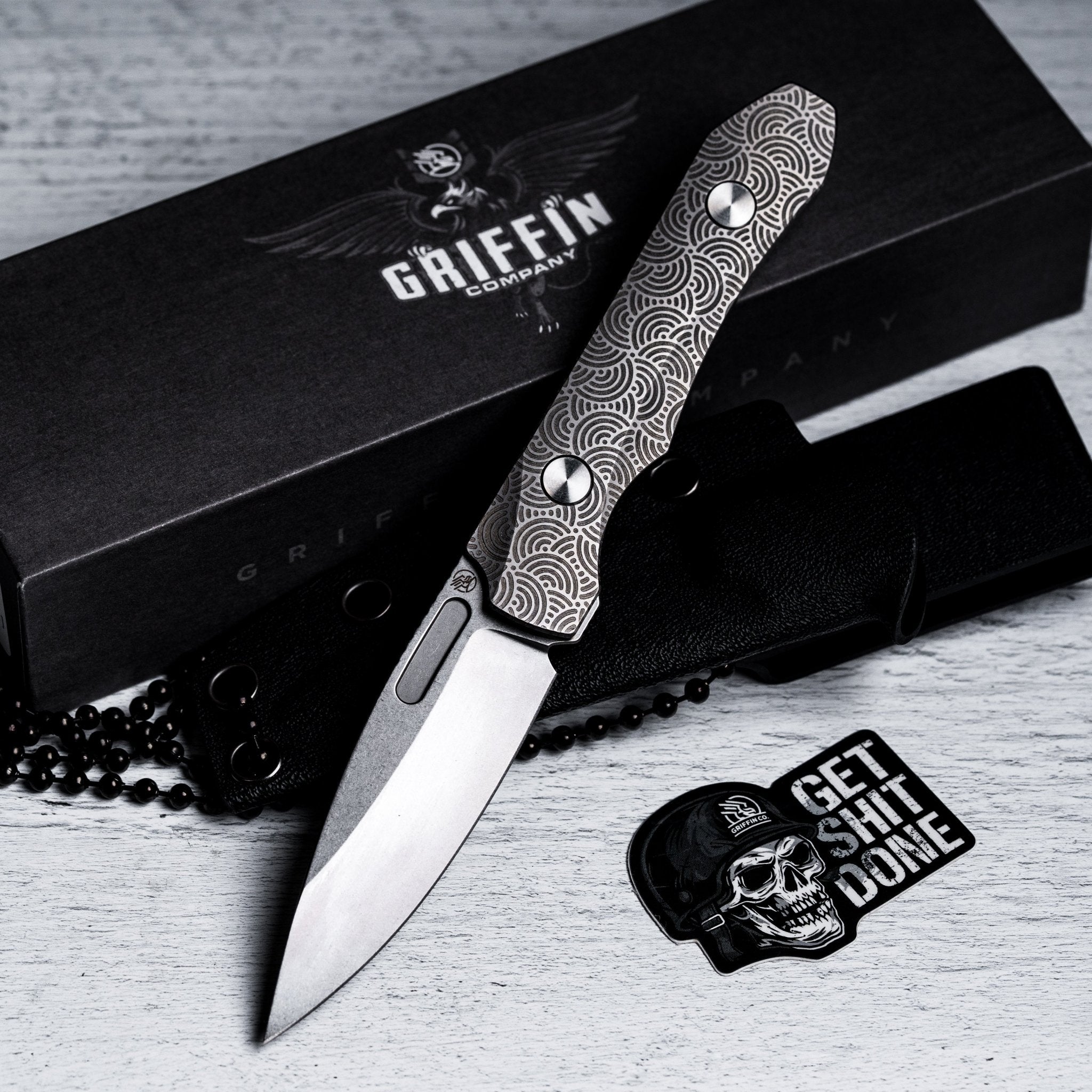 Griffin Co x URBAN X-Series EDC Fixie - Stonewashed Ti Chaos