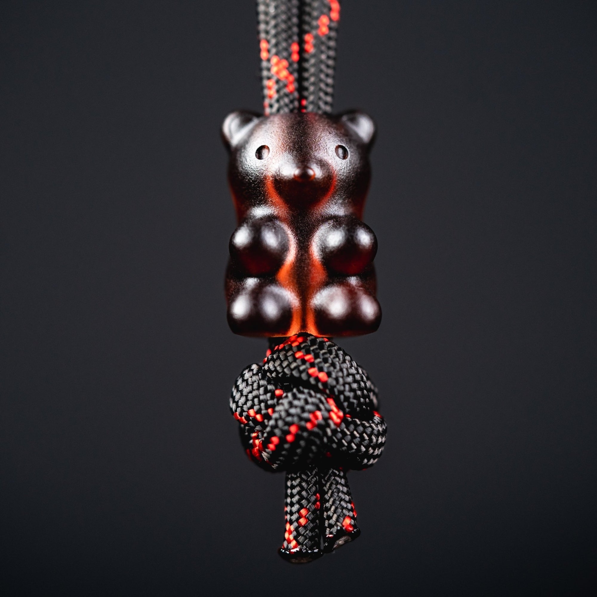 Gummy Bear Lanyard Bead - Black Cola - URBAN EDC®